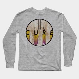 THE CURE - VINTAGE YELLOW CIRCLE Long Sleeve T-Shirt